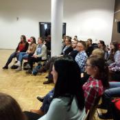 Spotkanie ze studentami Psychologii i Pedagogiki